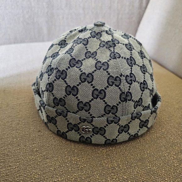 Gucci Gray Monogram Hat - Picture 3 of 14
